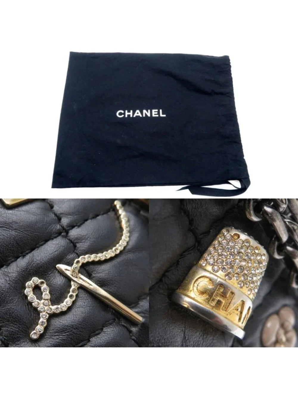 Chanel Shoulder 2.55 Black Bag